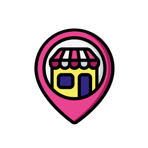 image de géolocalisation avec magasin